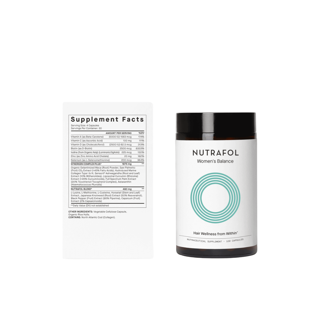  Nutrafol Women's Hair Serum, Supports Visibly Thicker